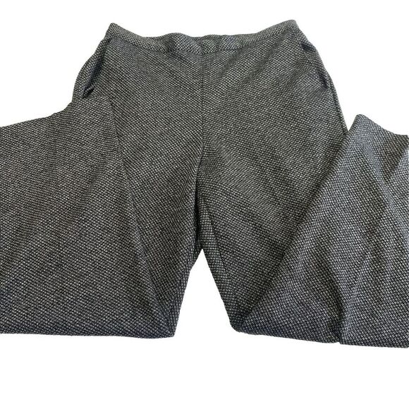 Alfred Dunner Pull-On Pants Women  Size 10P Gray elastic waist knit pants Pocket - Picture 13 of 15